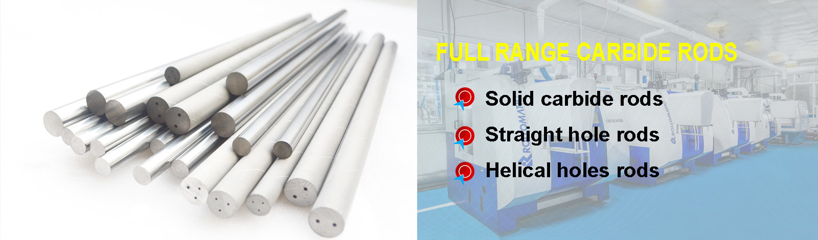 คุณภาพ แท่งทังสเตนคาร์ไบด์ โรงงาน